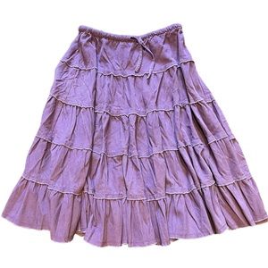 MiniBoden Twirl Tiered Skirt 9-10yrs